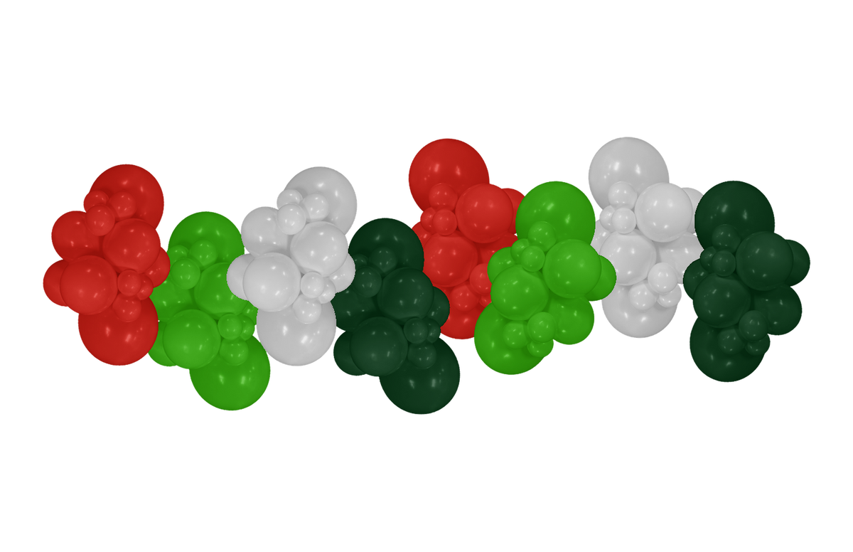 Grinchmas Cheer DIY Balloon Garland Kit — 10 ft garland preview