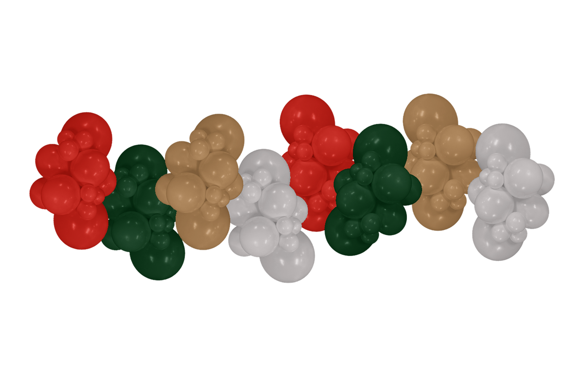 Holly Jolly Cheer DIY Balloon Garland Kit